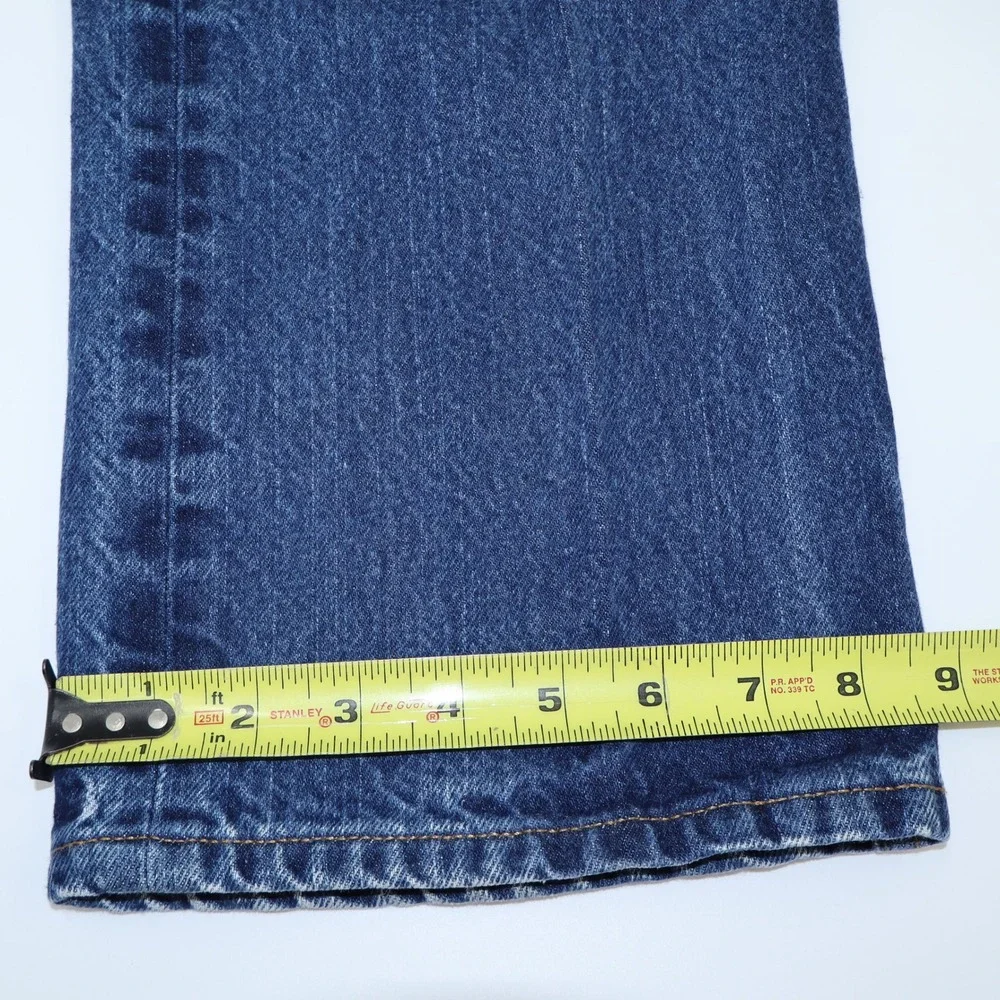 Kitanica Mens Tactical Denim Jeans Made in USA Dark Wash Straight Leg Size 36x30